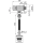 Alcadrain ATS001 Druckspüler für Urinal Chrom