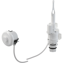 Alcadrain MPO10 Manuelle pneumatische Fernauslösung, Weiß, für Wandeinbau