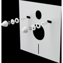 alcadrain Schallschutz für Wand-WC und Bidet mit...