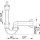 Dallmer Waschgeräte-Siphon 111 DN 50