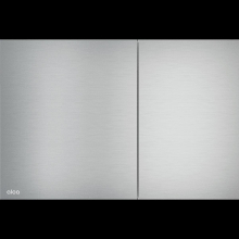 Alcadrain WC - Betätigungsplatte AIR  Alunox-Matt Edelstahl