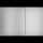 Alcadrain WC - Betätigungsplatte AIR-INOX Halbmatt Edelstahl