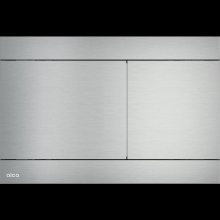 Alcadrain WC - Betätigungsplatte FUN-INOX Halbmatt Edelstahl
