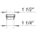 Dallmer Reduzier- und Distanzring 11/2 x11/4