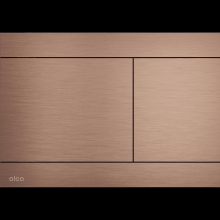 Alcadrain WC - Betätigungsplatte FUN-RG-B Rotgold Matt gebürstet Edelstahl