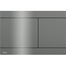 Alcadrain WC - Betätigungsplatte FUN-GM-P Gun Metal  Glanz Edelstahl