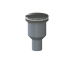 Dallmer Brausewannenablauf ORIO V Haube verchromt DN 50