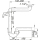 Dallmer Raumspar-Siphon 121 11/2 xDN 40