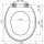 Alcadrain A6550 WC-Sitz Basic Antibacterial
