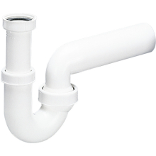 Dallmer Röhren-Siphon 100/0 ohne Waschgeräte-Anschluss 11/4 xDN 40