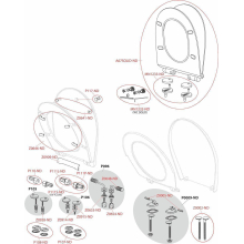 Alcadrain A604 FLOWER WC-Sitz universal SOFTCLOSE, Duroplast