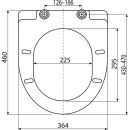 Alcadrain A66 WC-Sitz SOFTCLOSE, Duroplast