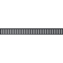 Alcadrain Duschrost PURE BLACK  für Duschrinnen, Schwarz-Matt