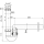 Alcadrain Siphon für abtropfendes Kondensat DN40