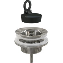 Alcadrain Ablaufventil für Waschbecken 5/4" Ganzmetall