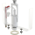 Alcadrain Spülgarnitur mit STOP-Taste SA2000SK 3/8" CHROM