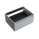 Waschtischunterschrank MONTERREY 600 1 Metallschublade...