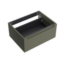Waschtischunterschrank MONTERREY 600 1 Metallschublade mit Softeinzug GREEN FOREST 598 x 270 x 450 mm