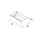 Waschtischunterschrank MONTERREY 800 1 Metallschublade mit Softeinzug TERRACOTA 797 x 270 x 450 mm
