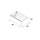 Waschtischunterschrank MONTERREY 1000 1 Metallschublade mit Softeinzug NUSSBAUM MAYA 997 x 270 x 450 mm