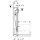 Geberit GIS Element f. WWC, 114 cm mit Sigma UP-SPK 12 cm