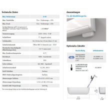 Sauermann Omega Pack 2 All-in-one-Effizienz - Kolbenpumpe