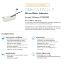 Sauermann Omega Pack 2 All-in-one-Effizienz - Kolbenpumpe