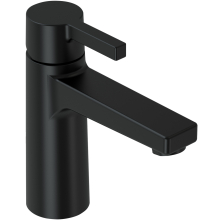 Herzbach DIANA L100-Black Waschtischmischer o Ablaufgarnitur Höhe 99mm schwarz matt