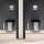 Delabie WC-Sitz Slim S21 schwarz Duroplast mit Deckel