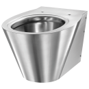 Delabie WC BCN S wandh. Anschl. von hinten Edst. 1.4301...
