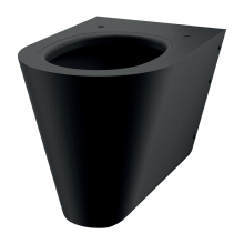 Delabie WC S21 S wandh. Anschluss von hinten Edelstahl matt schwarz