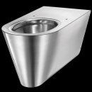 Delabie WC 700 S wandh. Anschl. von hinten Edelstahl...