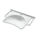 Delabie Waschtisch MINERALCAST PMR wandh. L 785 Hahnloch...