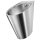 Delabie Urinal FINO wandh. Anschl. von hinten Edst. 1.4301 sat
