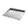Delabie Brausetasse 700x700 Höhe 60 mm Edelstahl 1.4301 satiniert
