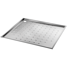 Delabie Brausetasse 900x900 PMR Höhe 30 mm Edst. 1.4301 sat