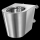 Delabie WC S21 P TC bodenst. Anschl. von hinten Edst. 1.4301 sat
