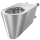 Delabie WC 700 S TC wandh. Anschl. von hinten Edst. 1.4301 satiniert