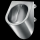 Delabie Urinal DELTA TC wandh. Anschl. von hinten Edst. 1.4301 sat