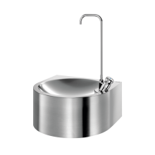 Delabie Trinkbrunnen SD mit Schwanenhalsarmatur Edst. 1.4301 sat.