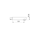 Delabie Edelstahlausläufe BIOCLIP L129 D28mm, 2...