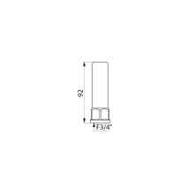 Delabie Wasserschlagminderer ADLACTION G3/4 H92mm