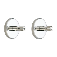 Delabie Befestigungsrosetten für Vorhangstange D20mm, 2 Stück