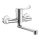 Delabie SPT-EHM W.-Mont. EP Securit. Schwenkausl. L.150 H-Hebel, Stdd
