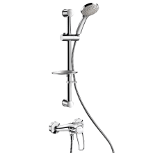 Delabie Duschsystem mit Einhebelmischer 2539, S-Anschlüsse STOP/CHECK