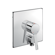 Delabie Brausearmatur EP UP dicht m. Anschlussbogen, Teil2/2(+254CBOX)