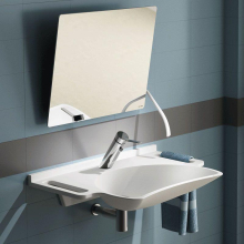 Delabie EHM für WT BIOSAFE H.95 m. Zugst.Ablgarn, Bedienhebel