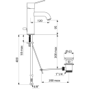 Delabie EHM für WT EP H.95 L.120, Zugst.Ablgarn,...