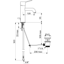 Delabie EHM f.WT EP BIOCLIP H95, Ablaufgarnitur,...