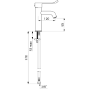 Delabie EHM WT BIOCLIP H.95 L.120, o.Ablgarn,...